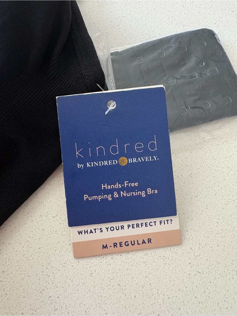Kindred Bravely Hands-Free Pumping & Nursing Bra Black M Regular NWT - KB2 - Picture 5 of 10